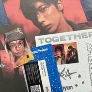 放/換 TXT 正規4 Afterglow ver. 姜太顯單封 崔然竣小卡