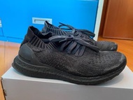 Adidas ultraboost ultra boost uncaged triple black us9 全黑 跑鞋