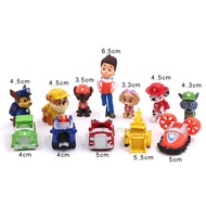 Bingo 12pcs Paw Patrol Đồ chơi nhẹ và di động Đồ chơi trẻ em đồ chơi