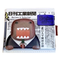 3D Domo Kun Wallet Purse Leather Compact Short Wallets Cartoon Anime Card Holder Purses Money Bag
