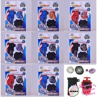 (Offer) SB Battle Beyblade With Launcher & GYRO Hook BB835 Alloy Top Burst Toys Toy Gift Mainan Buda