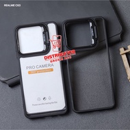 REALME C61 REALME C63 CLEAR CASE BRACKET STAND CAMERA CASE REALME C61 REALME C63