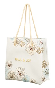 日本限定⭐️Paul & Joe⭐️可愛卡通貓咪 皮革 手提袋 購物袋 收納包