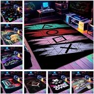 Video Game City Cyberpunk Gamepad Esports Room Carpet Esports Chair Wear resistant and Dirty Floor M