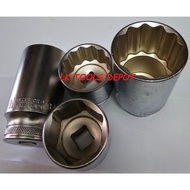 MAJESTA 1/2"DR 6PT / 12PT REGULAR / DEEP SOCKET - SIZE: 34MM, 35MM, 36MM, 38MM