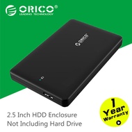 ORICO 2599US3 Sata to USB 3.0 HDD Case Tool Free 2.5 HDD Enclosure for Notebook Desktop PC (Not incl