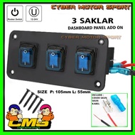 Saklar mobil universal. Saklar 12v 24v mobil lampu foglamp headlamp drl kabin suv city car jeep off