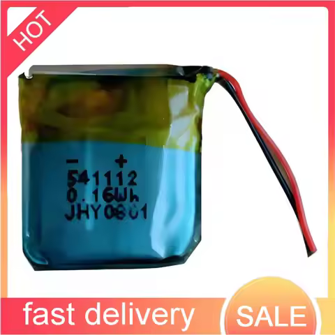 45Mah 2PC Airdots3 541112 2Line For Xiaomi Redmi Airdots 3 Long Lasting Earphone Battery