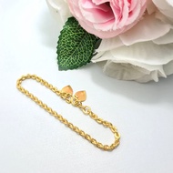 4 Gram Light Gold Chain Bracelet