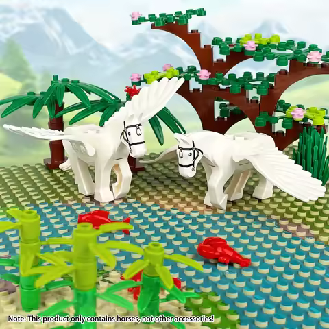 2 Pegasus Pegasus, Pegasus, Build Your Epic Battle Block Collection, Anime Movie Fan Block Kits, Hol