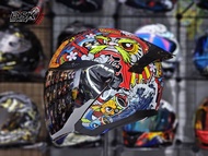 Original Nenki E1 Koi Black Open Face Helmet