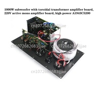 1000W subwoofer with toroidal transformer amplifier board, active mono amplifier board, high-power A