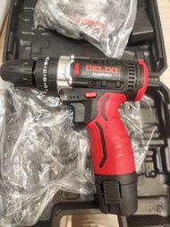 DELIXI 衝擊鑽12V雙速无刷充電電鑽,衝擊,電批三用,1電1叉,跟機送27件配件,DIY家用,輕巧,力大, cordless lithium power drill driver screwdr