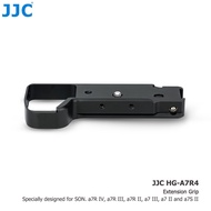 JJC GP-X1EM Metal Hand Grip Secure Handle Bracket Arca Swiss Type Metal Grip with 1/4"-20 Tripod Thr