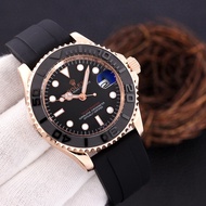 AAA Rolex Brand Ceramic Ring 40mm Yacht Men's Watch Sapphire Automatic Mechanical AAA Men's Watch