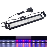 Aquarium Led Light For 16-64cm Fish Tank Full Spectrum Clip Lamp Led Aquatic Water Plant Grow With T