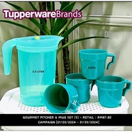Tupperware gourmet pitcher & mug