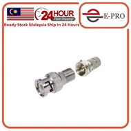 F Connector Male/Female Type BNC RG59/RG6 Coaxial Connector for TV CCTV Camera ASTRO BNC ASTRO CONNE