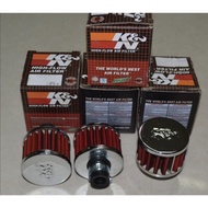 K&N High Flow Air Filter / Mini Air Filter 12mm