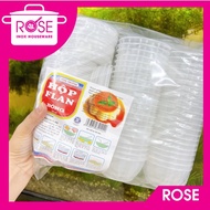 Hộp flan Bông làm bánh Vĩnh trường 90ml ( 50 hủ ) - Hủ làm bánh flan Caramen có nắp CAO CẤP chịu nhi