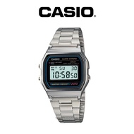 Casio classic digital Stainless steel band watch (original) A158WA-1DF