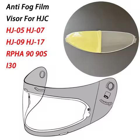 Motorcycle Helmet Accessories Lens Film Anti Fog For HJC HJ-05 HJ-07 HJ-09 HJ-17 I30 RPHA 90 90S Hel