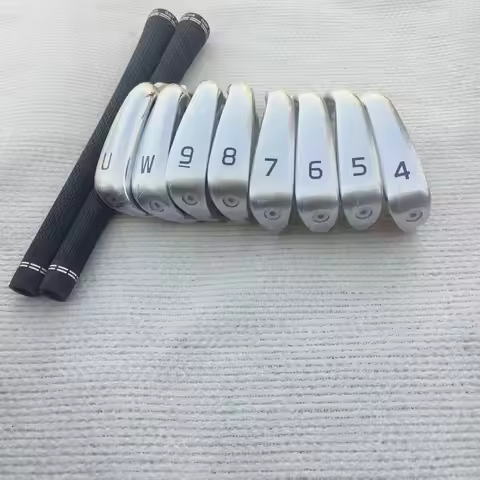 2025New Men's 440 Golf club Silver G440 Golf irons Iron Set 4-9W/U (8pcs) Flex R/S With Steel/Graphi