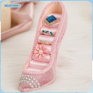 [mojotorw7] Prettyia Pink High Heel Shoe Jewel Holder Display for Home Decor Store Sell