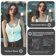 Mcoplus BG-A6000 Vertical Battery Grip holder for Sony A6300 A6000 A6400 A6100 Camera