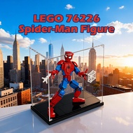 LEGO 76226 Marvel Spider Man Figure Acrylic Display Box Kotak Penyimpanan Mainan Transparent Figure 