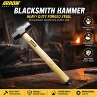 [ ARROW ] (AH2L/AH6L) Blacksmith Hammer w Hickory Handle | 2.0lbs/6.0lbs | Octagon Head
