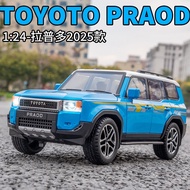 1/24 Scale TOYOTA PRAOD LC250 Diecast Alloy Pull Back Car Collectable Toy Gifts for Children