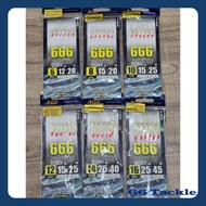 [A007] ASARI SABIKI 666 (FLASHER) HOOK MATA APOLLO PANCING FISHING APOLLO (FROM OAG)
