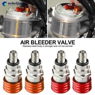 NOBELJIAOO Universal 2Pcs Motorcycle Fork Air Bleeder Valves M4x0.7 For KTM SX SXF EXC EXCF XC XCF X