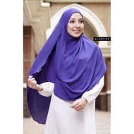 Tudung Labuh (XXL & XXL++) Zarra Double Loop by Scarfbee