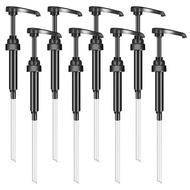 Coffee Syrup Pump Dispenser 8 Pack of Syrup Pump for 750ml/25.4 oz Syrup Bottle Pumps for Coffee Syr