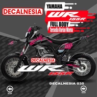 Decal WR155 Full Body Variation Decal WR Supermoto Accessories Sticker Decal Motor Yamaha WR 155 R