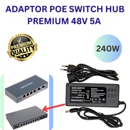 Adapter Switch Poe Hub 48V 5A / 48V 3A adapter 48 VOLT 5 ampere charger power supply