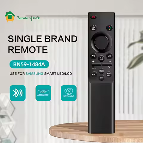 BN59-01484A Remote Control for Samsung TVs Compatible with All Samsung Smart QLED 4K 8K TV BN59-0131
