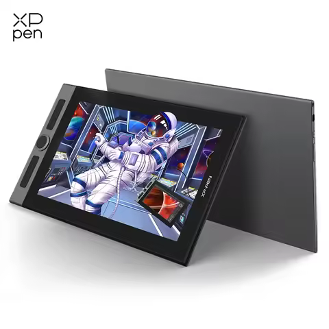 XPPen 15.6 inch Artist Pro 16 Graphics Tablet Monitor Pen Drawing Screen 133%sRGB Battery-free X3 St