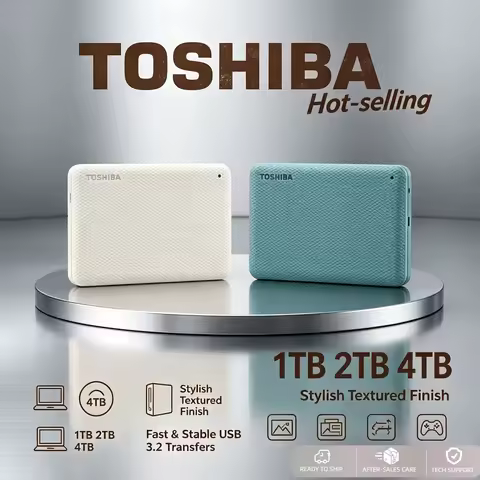 Toshiba Canvio V10 NEW External HDD 4TB 2TB 1TB USB 30 25 Inch Portable Hard Drive for Laptop Comput