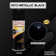 Sapporo Ultimate M73 Metallic Black / Sapporo Ultimate / Cat Semprot / Cat Aerosol Terbaik / Sapporo