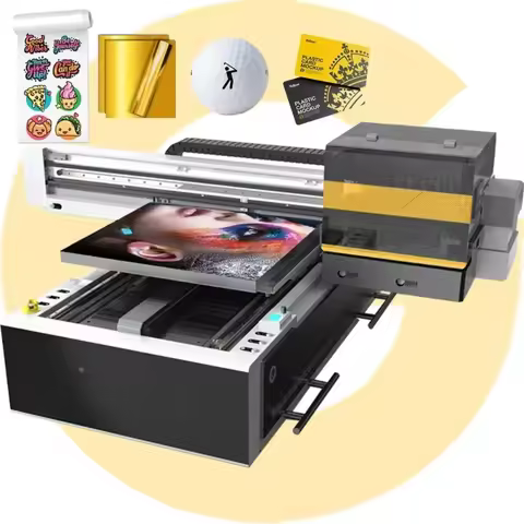 Machine Impression Numrique Grand Format UV DTF Sticker Printer Printing Machine XP600 6090 UV Print