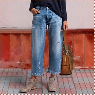 Denim Shorts Easy and Casual Leisure Jeans Vintage Slimming Everyday Wear Comfort Leisure Park