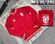 เสื้อวอร์มทีมชาติไทย โลโก้เป็นงานปัก มีสีให้เลือก 5 สี มีขนาดไซด์ให้เลือก