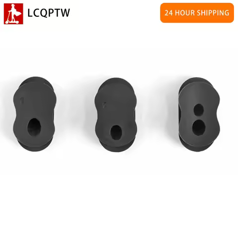 3PCS/lot Electric Scooter Dust Plug Rubber Black Silicone Plug For Ninebot MAX G30 G30D Chargering L