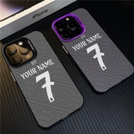 Name & Number Customizable Real Madrid FC Phone case for iPhone 16 15promax 14 13 12 back 11pro 2024