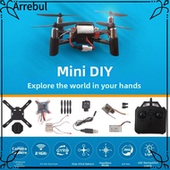 ARREBUL DM002 Drone Aerial Model, Mini Multistyles Drone Quadcopter Assembly Toy,  Aircraft Accessor