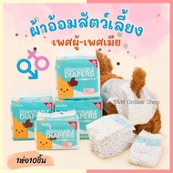 ผ้าอ้อม แพมเพิส สุนุข แมว ผ้าอนามัยสุนัข ผ้าอ้อมสัตว์เลี้ยง Dog Diaper โอบิ ผ้าอ้อมกันฉี่ ตัวเมีย ตั