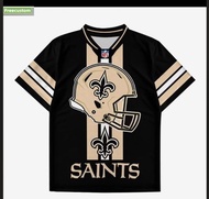 【Free custom name & number】NFL PREMIUM JERSEY LAKERS LYCRA 200 GSM QUICK DRY Sport 2025 Choii Baju T